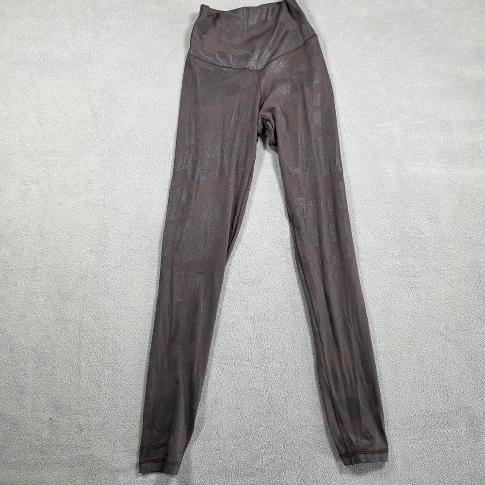OFFLINE by Aerie Legging Women Extra Small Brown Skinny Hi-Rise Real Me 7/8 Camo